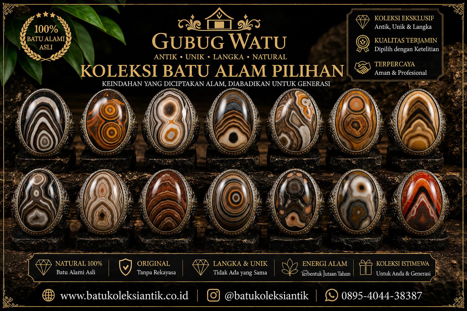 Batu Akik Berpamor