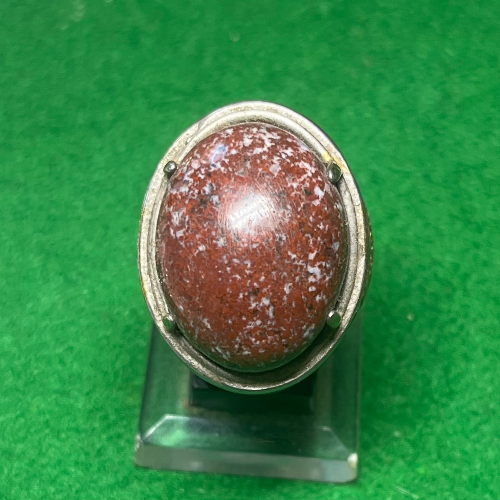 Akik Jasper Motif Bintik