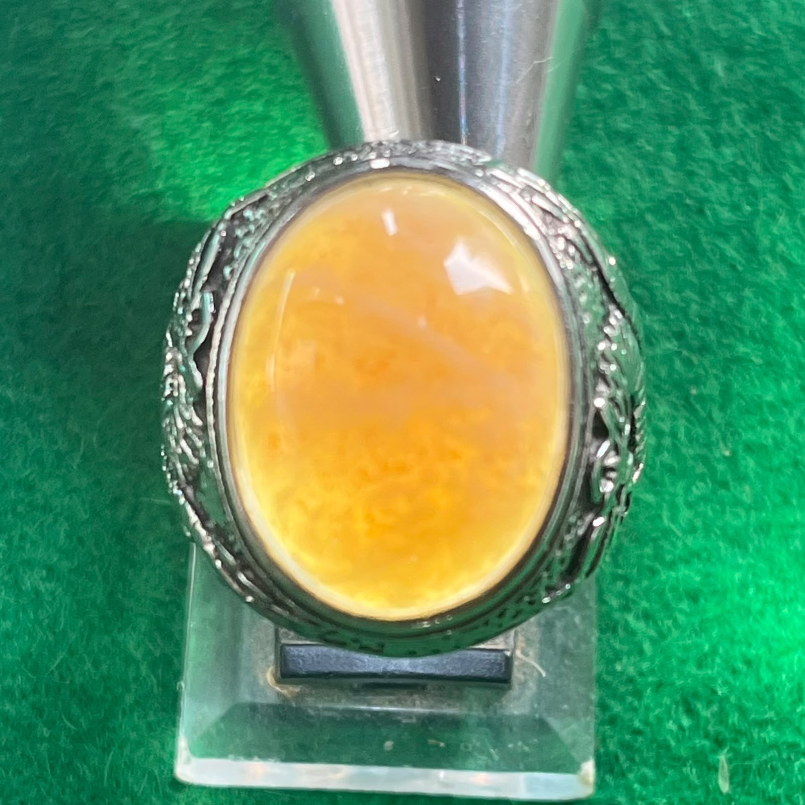 Batu Akik Aurora Pelangi