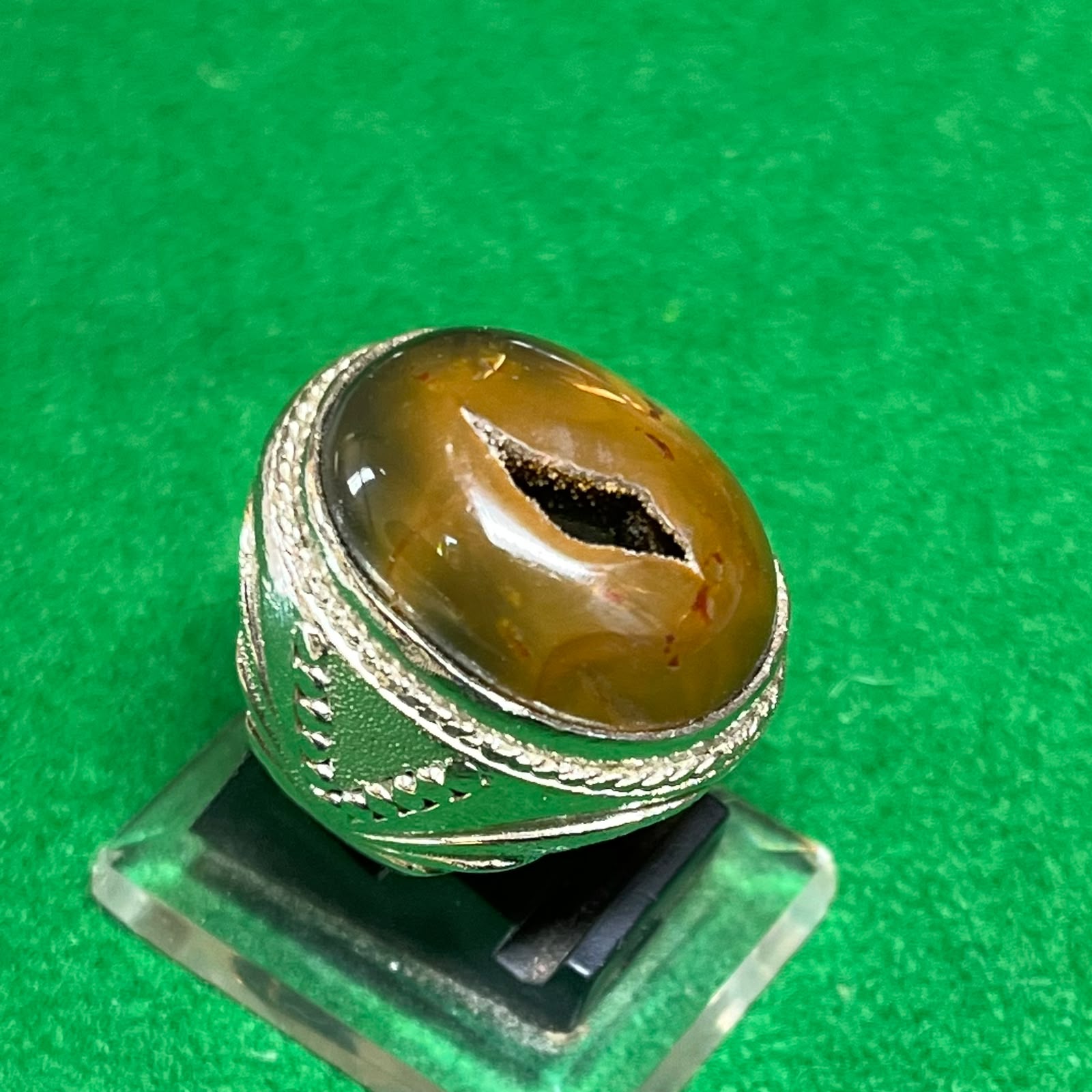 Batu Akik Combong Alami