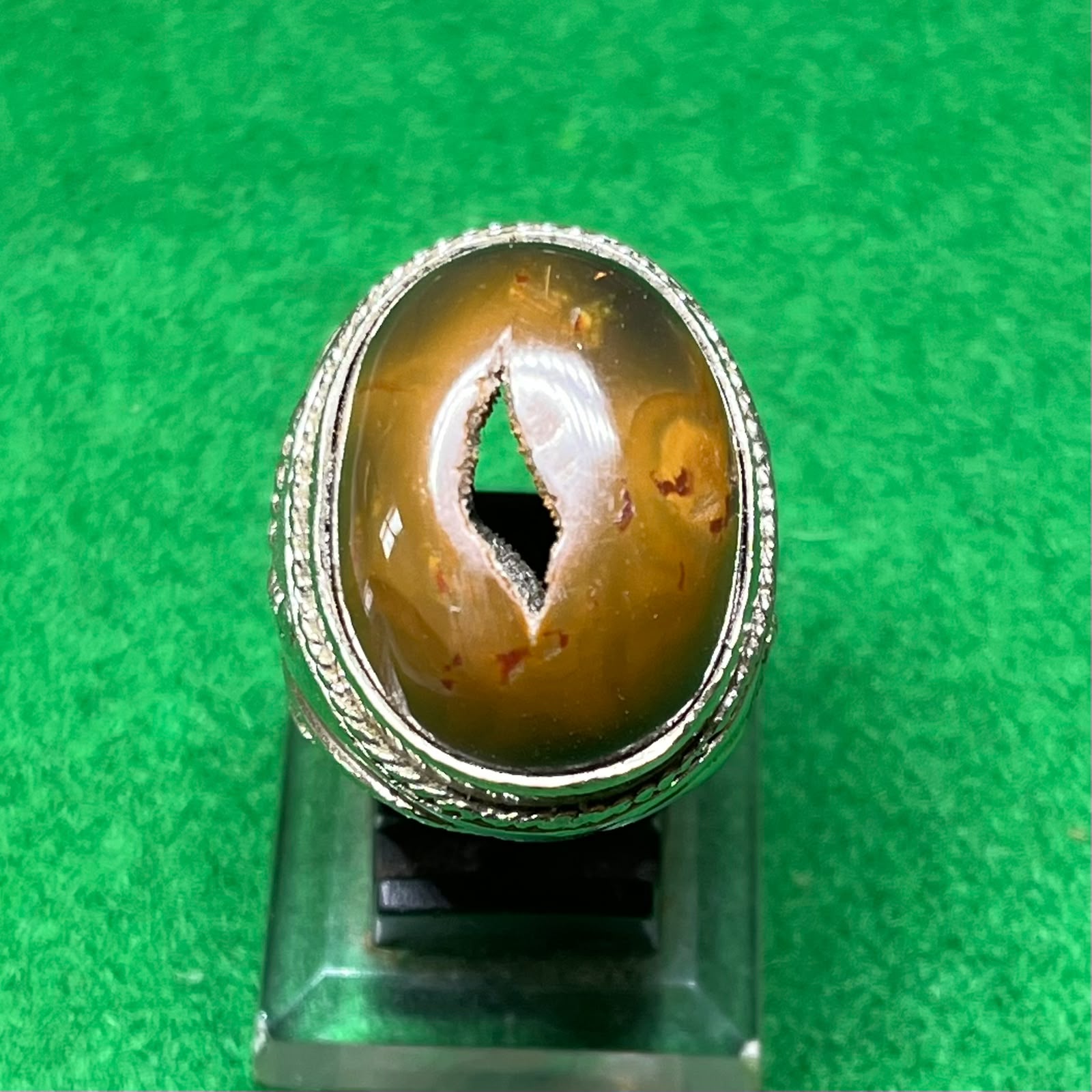 Batu Akik Combong Alami