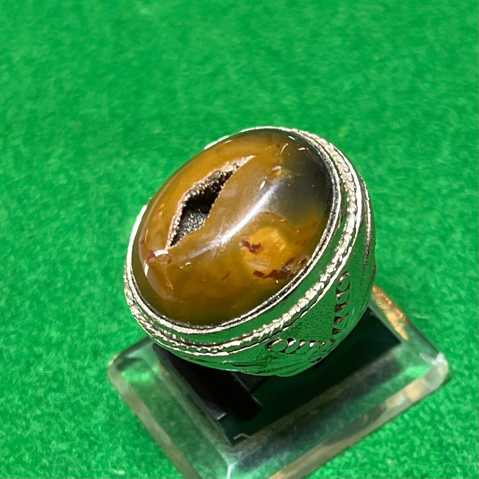 Batu Akik Combong Alami