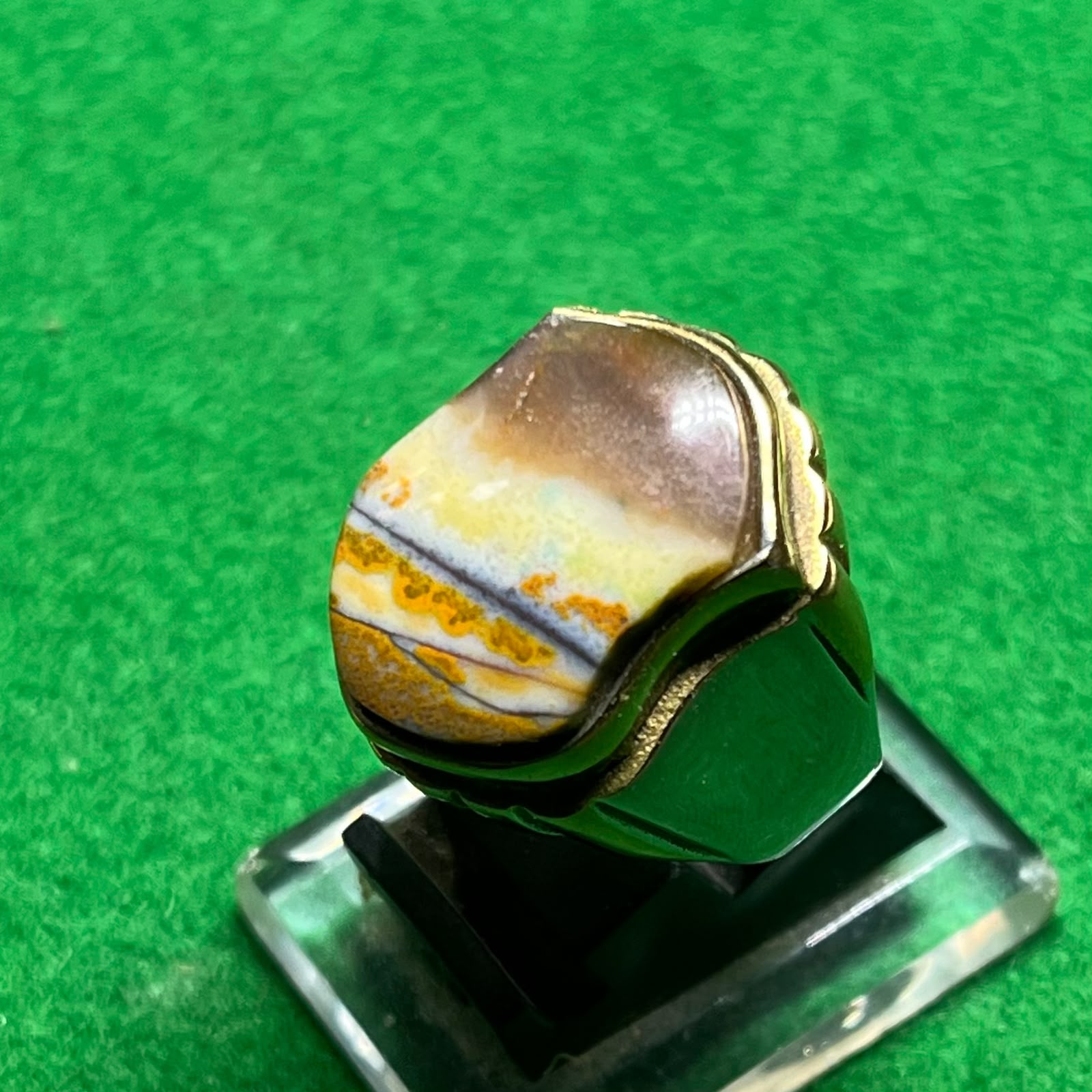 Batu Akik Garut Motif Horizon Senja