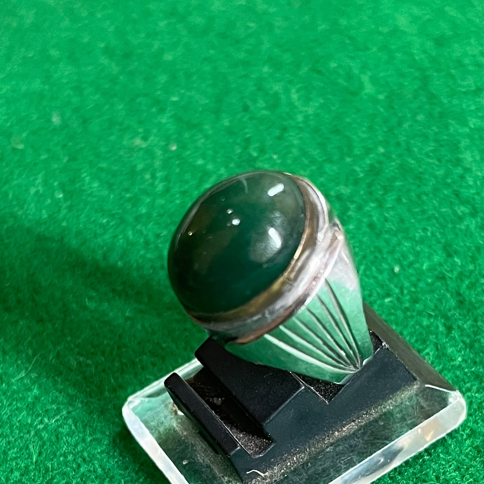 Batu Akik Hijau Botol Garut