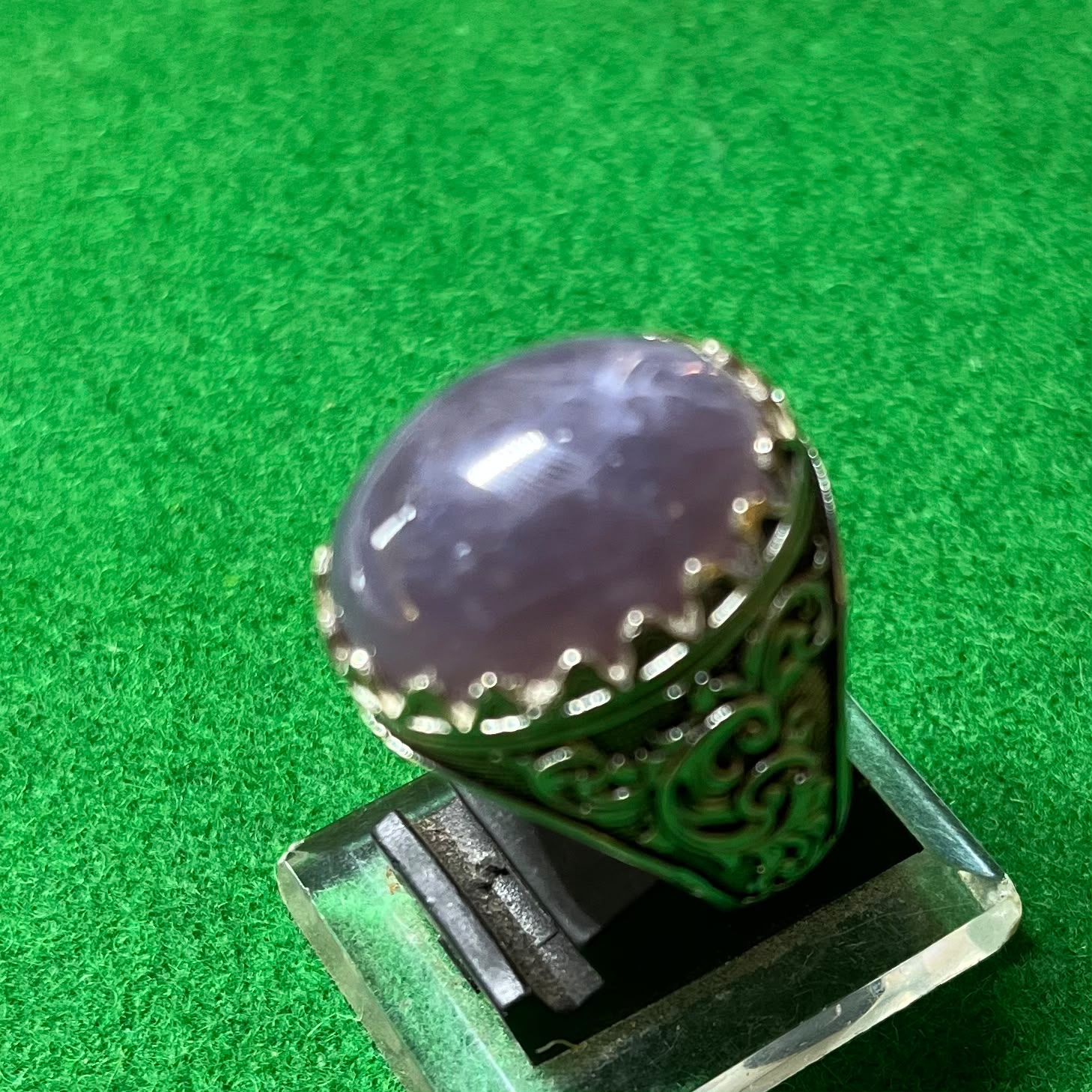 Batu Akik Kecubung Lavender