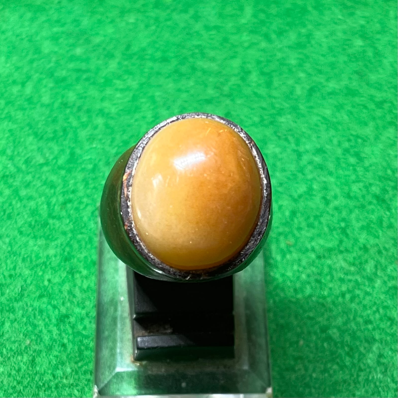 Batu Akik Kembang Johar Kuning Madu