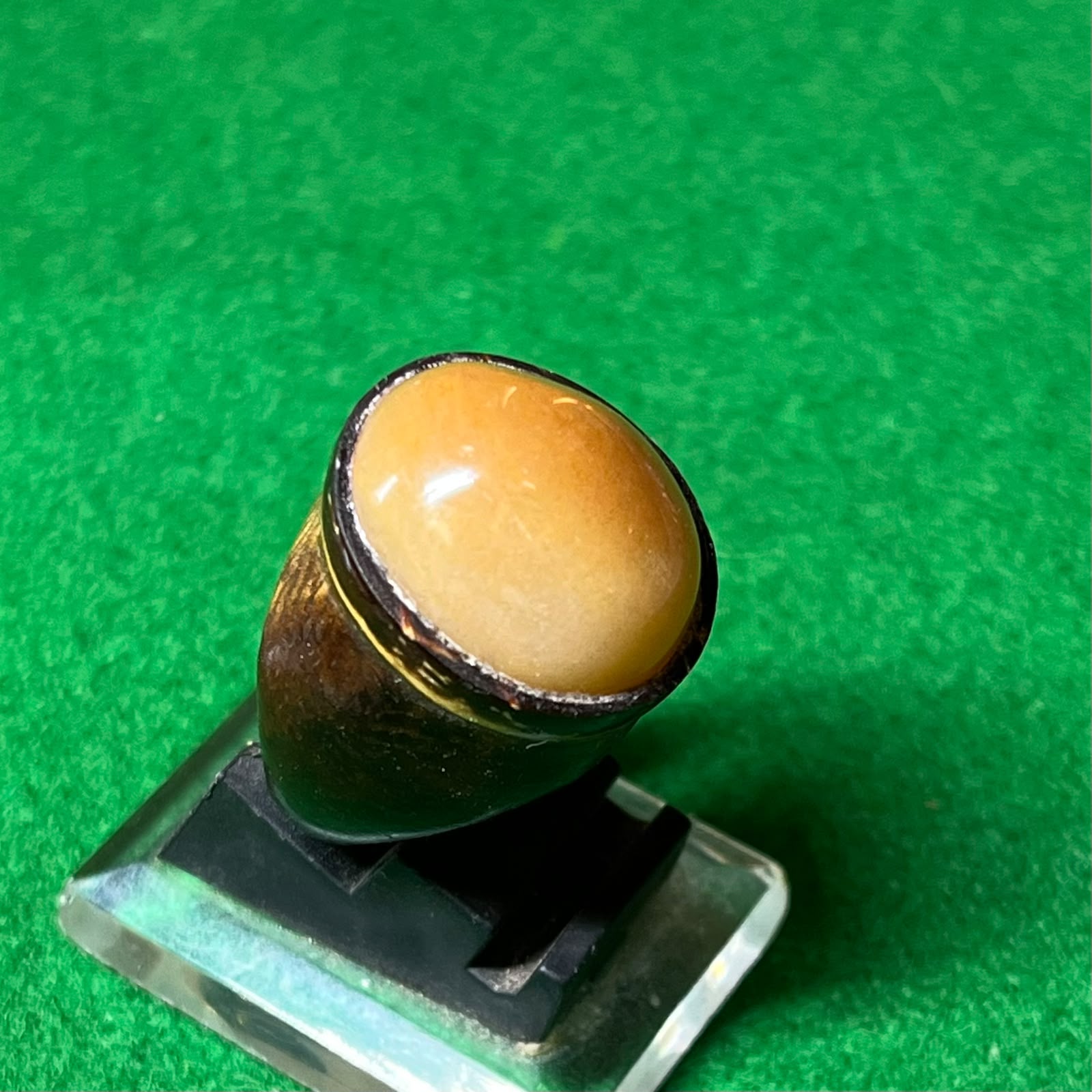 Batu Akik Kembang Johar Kuning Madu