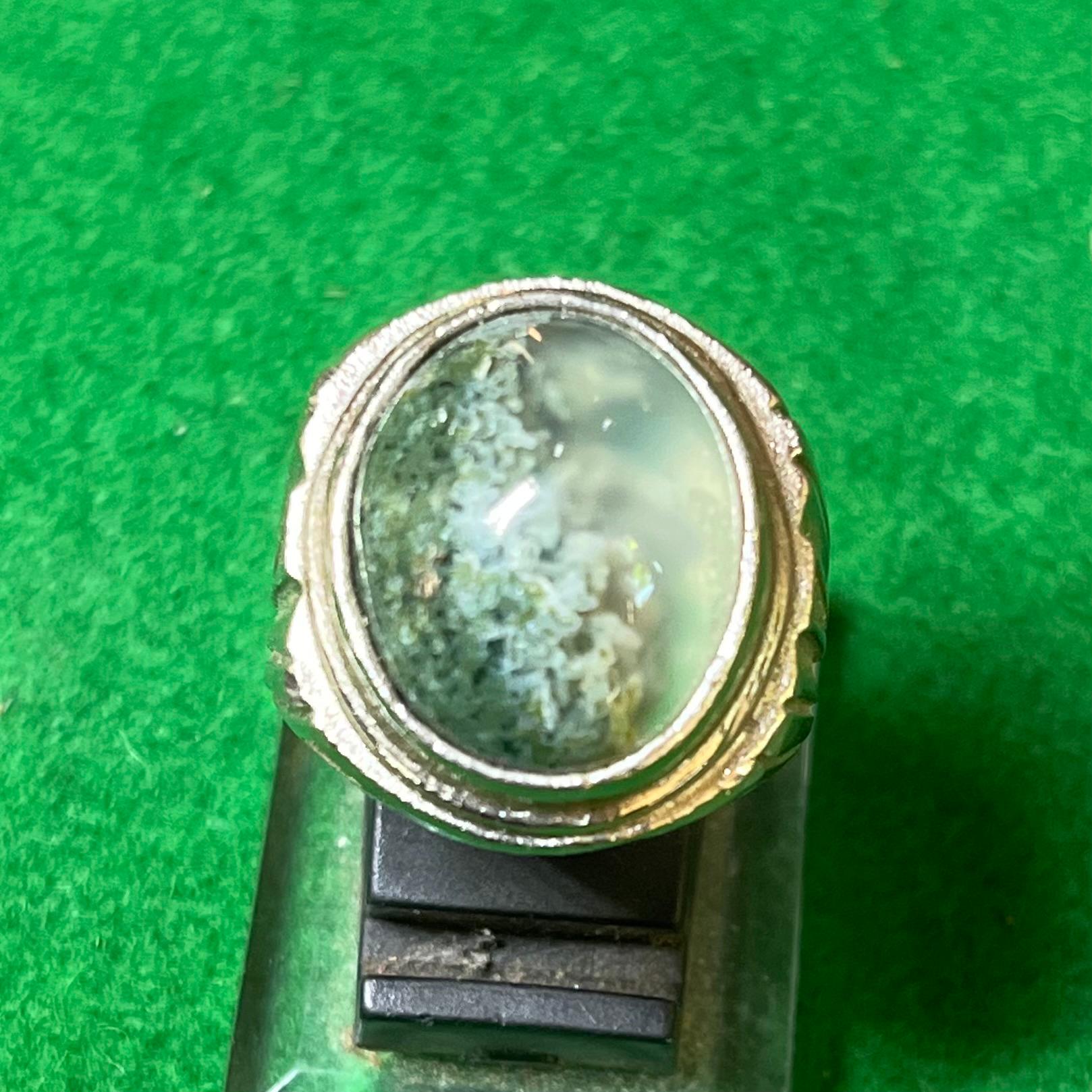 Batu Akik Lumut Natural