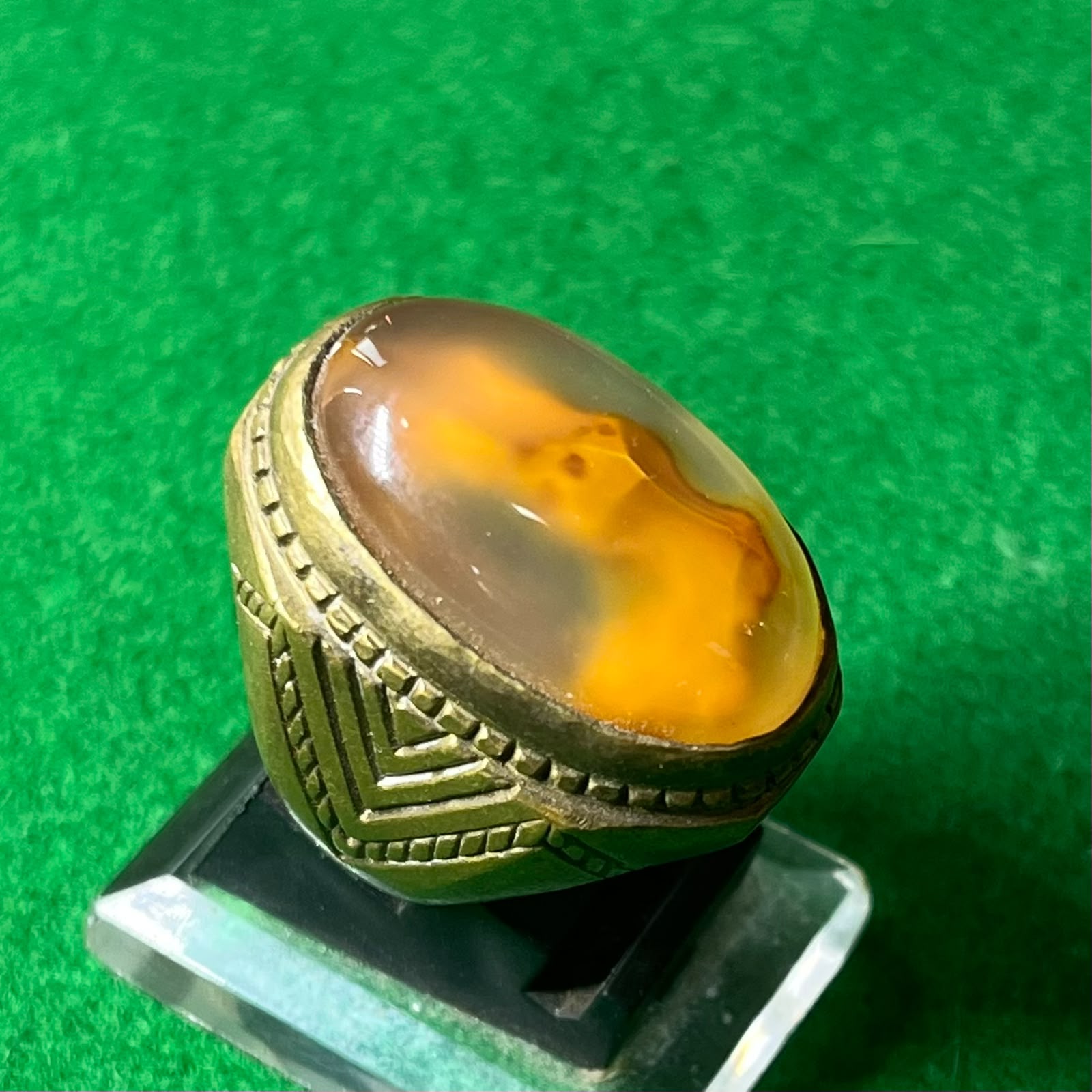 Batu Akik Motif Api Pradipta