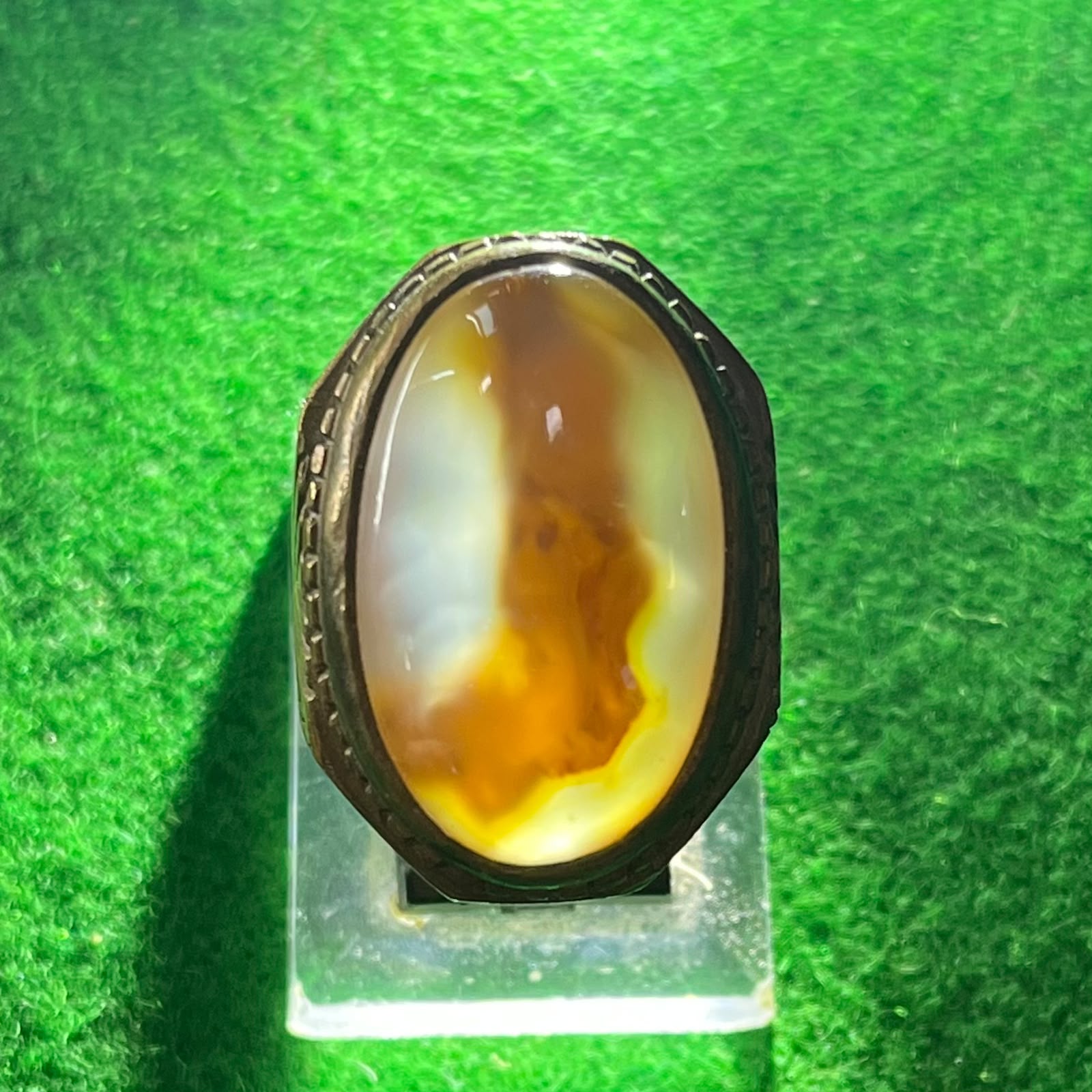 Batu Akik Motif Api Pradipta