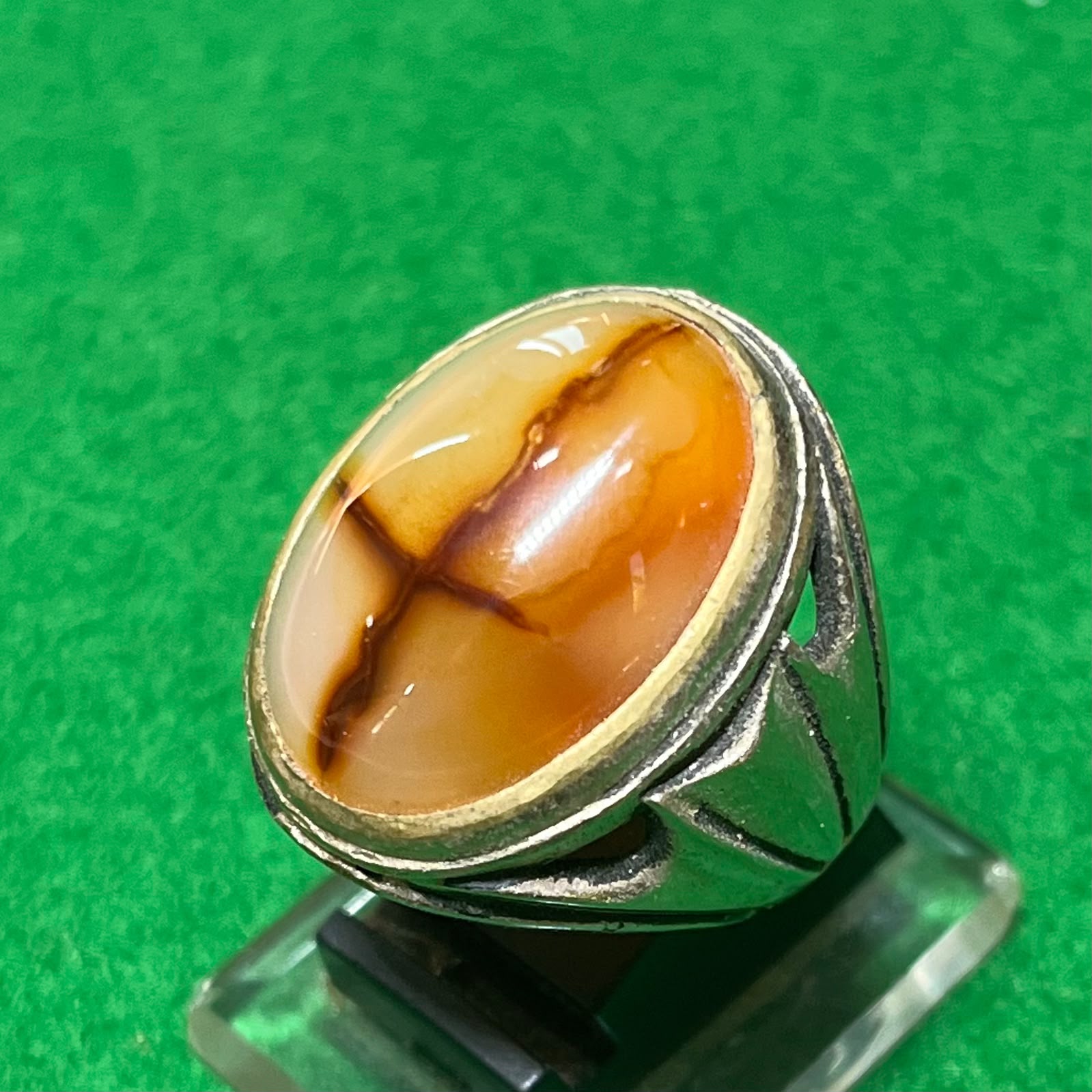 Batu Akik Motif Bilah Pusaka