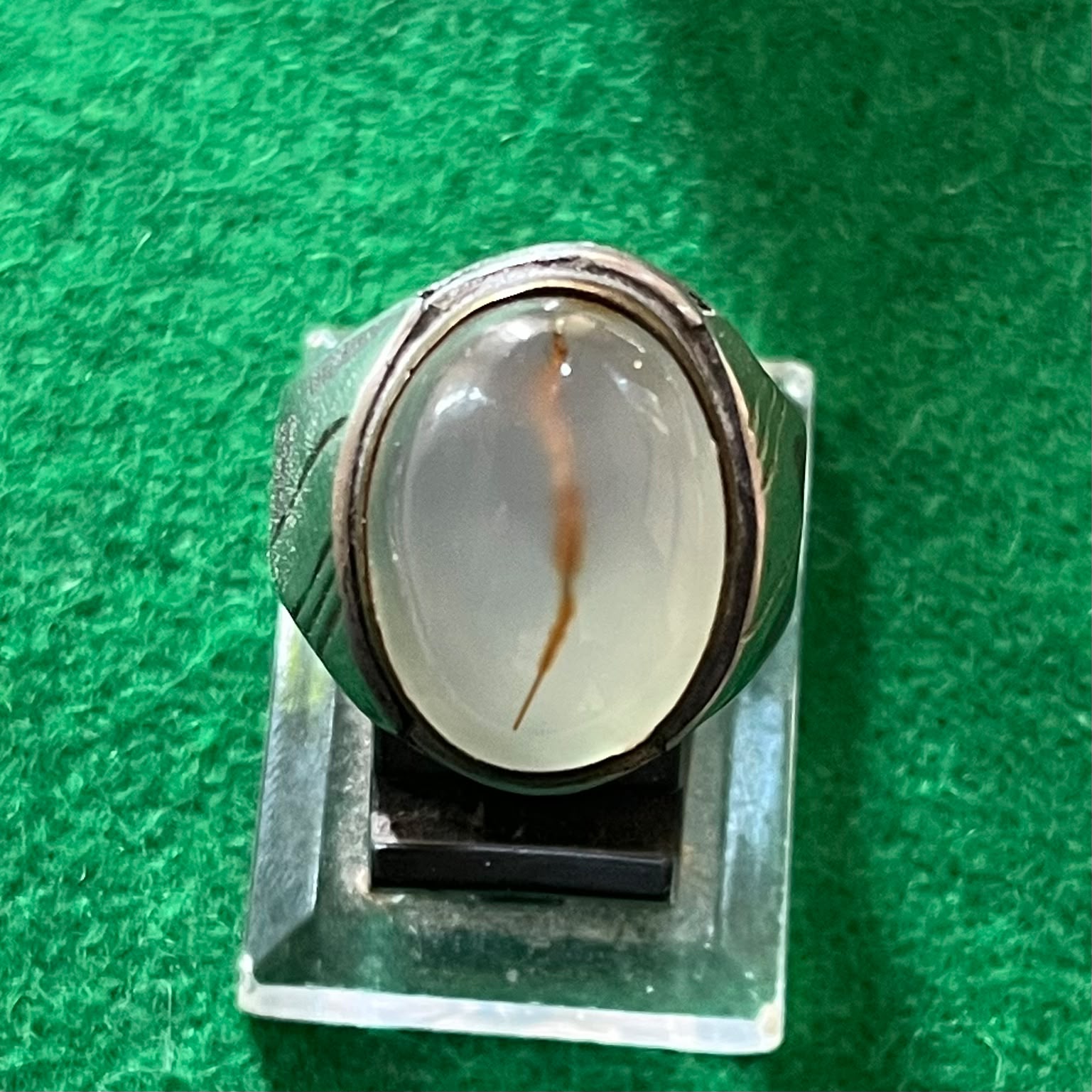 Batu Akik Motif Bulu Perindu