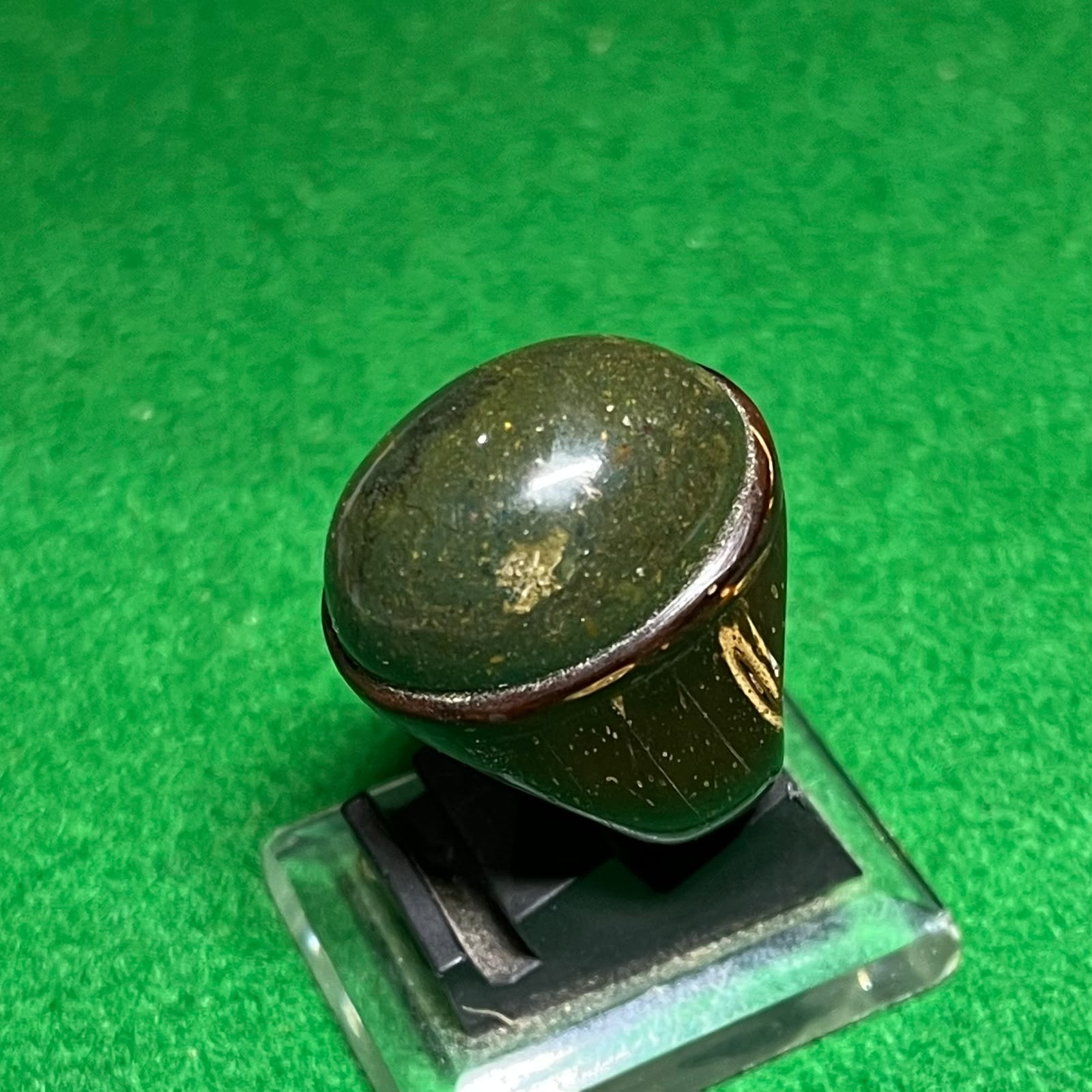 Batu Akik Nagasui Lawasan Ring Batok Kelapa