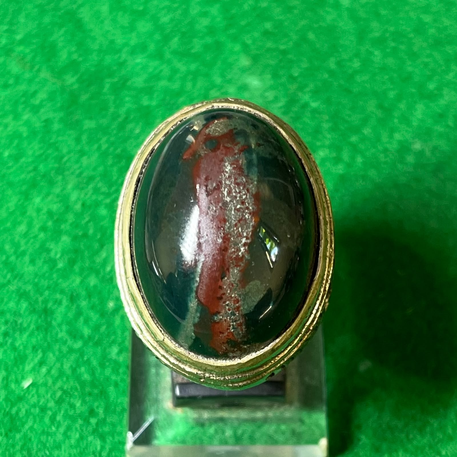 Batu Akik Nagasui Motif Jalur Merah