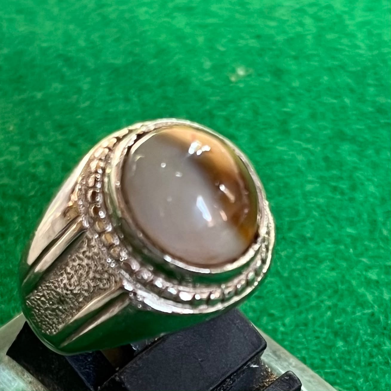 Batu Akik Sulaiman Dua Warna Natural
