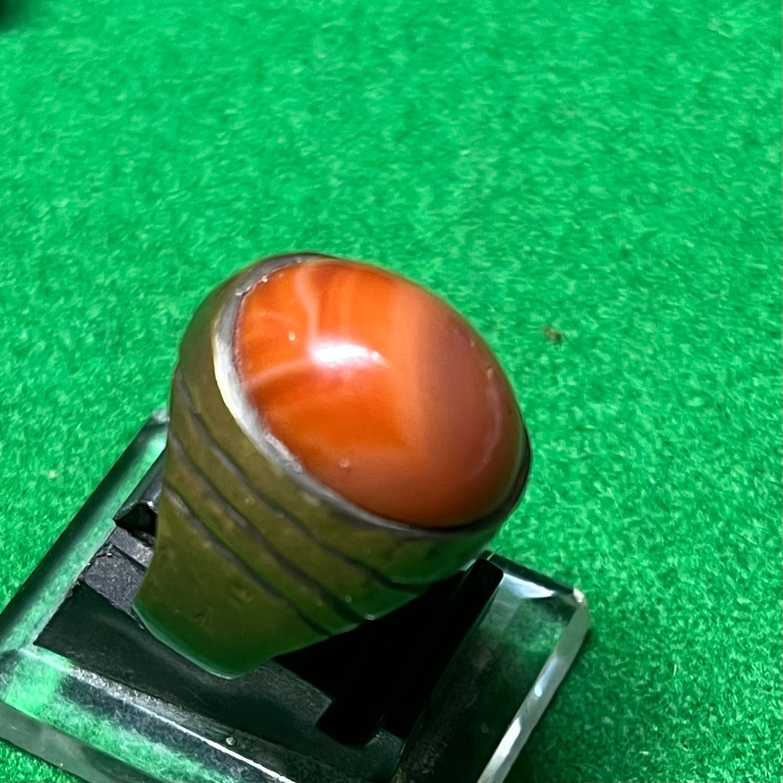 Batu Akik Sulaiman Merah Madu Natural