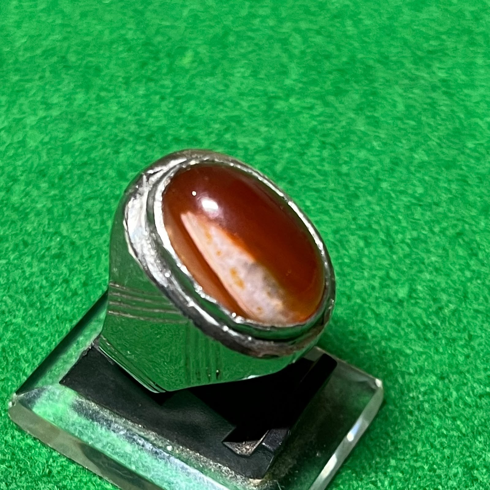 Batu Akik Sulaiman Merah Putih