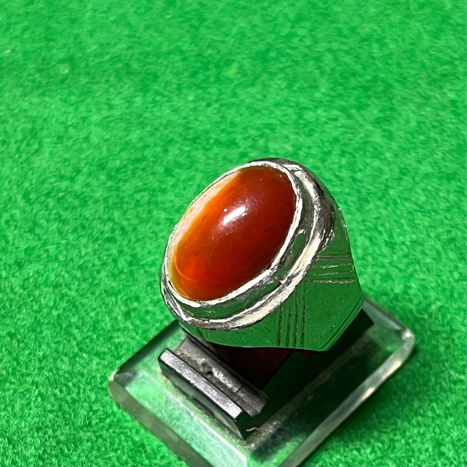 Batu Akik Sulaiman Merah Putih