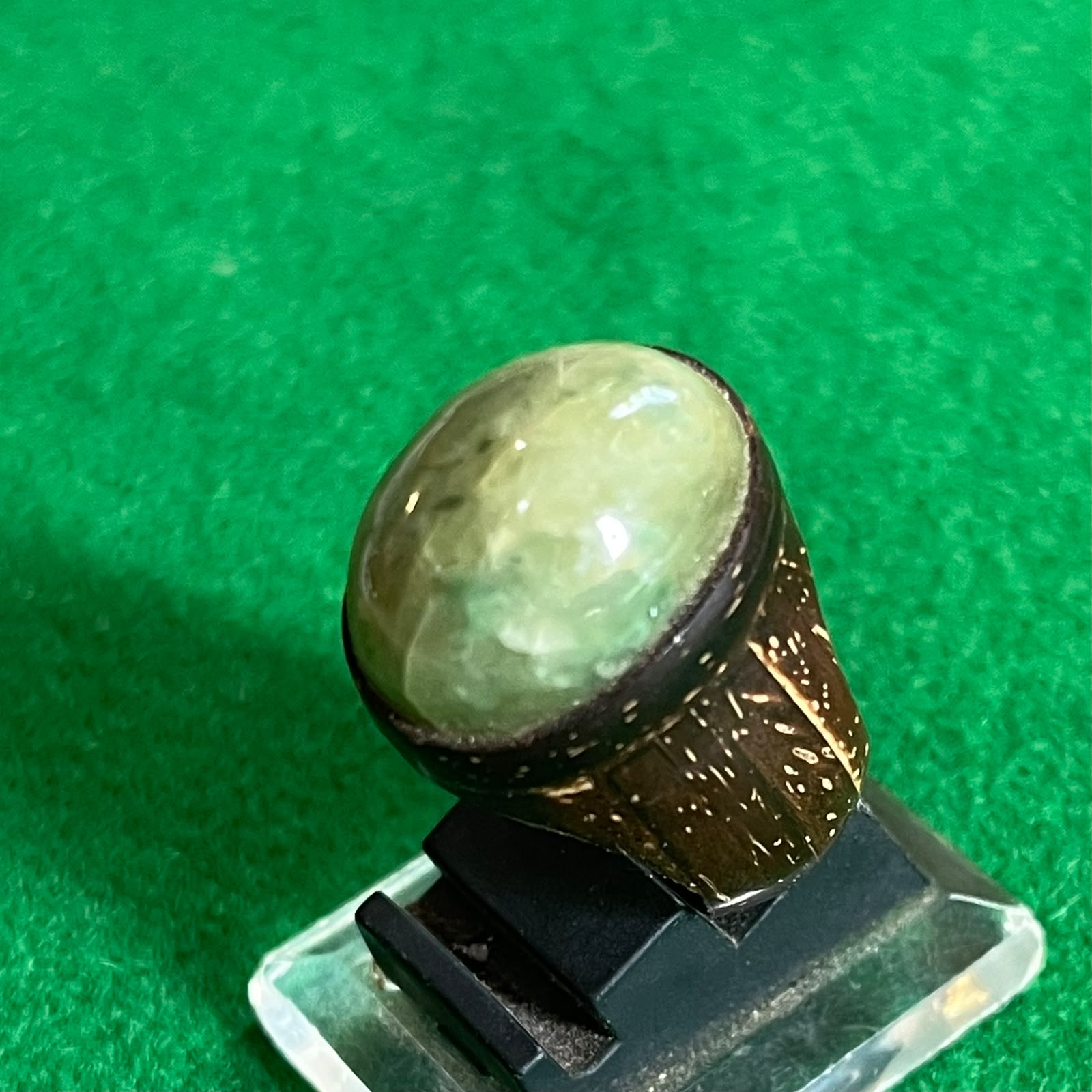 Batu Akik Sungai Dareh Ring Batok Kelapa