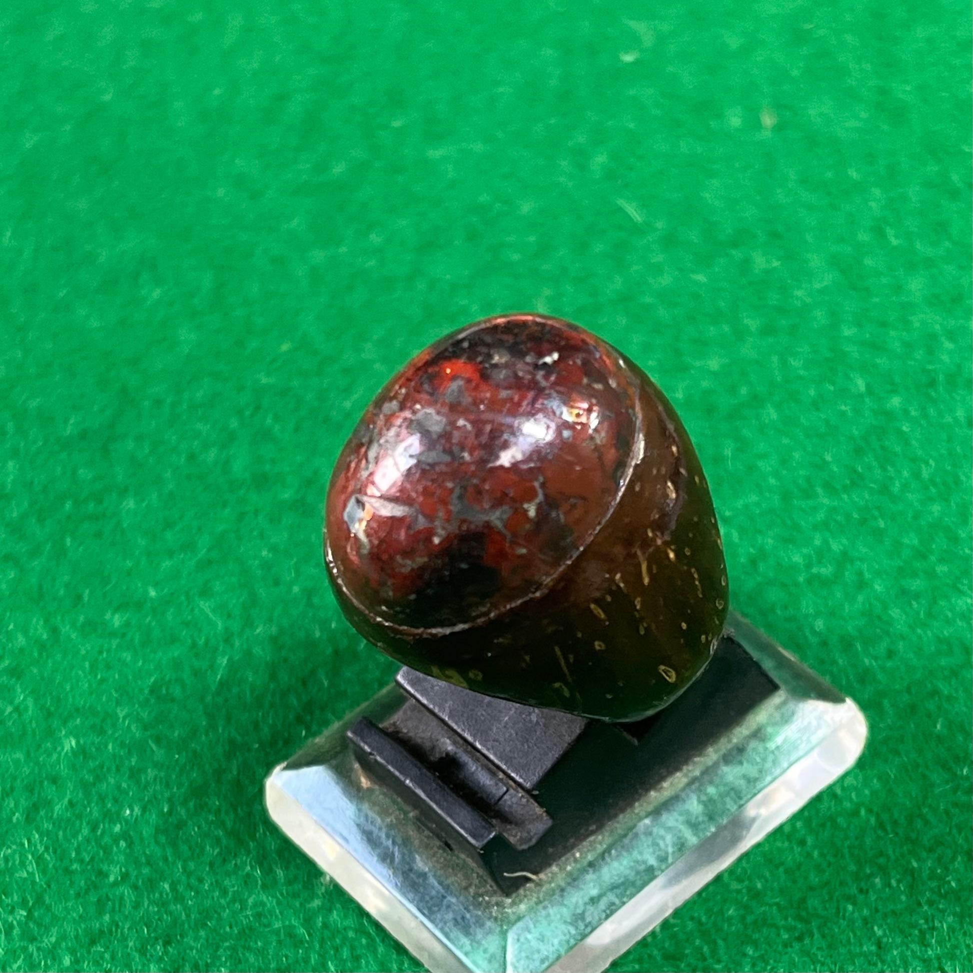 Batu Badar Besi Loreng Merah