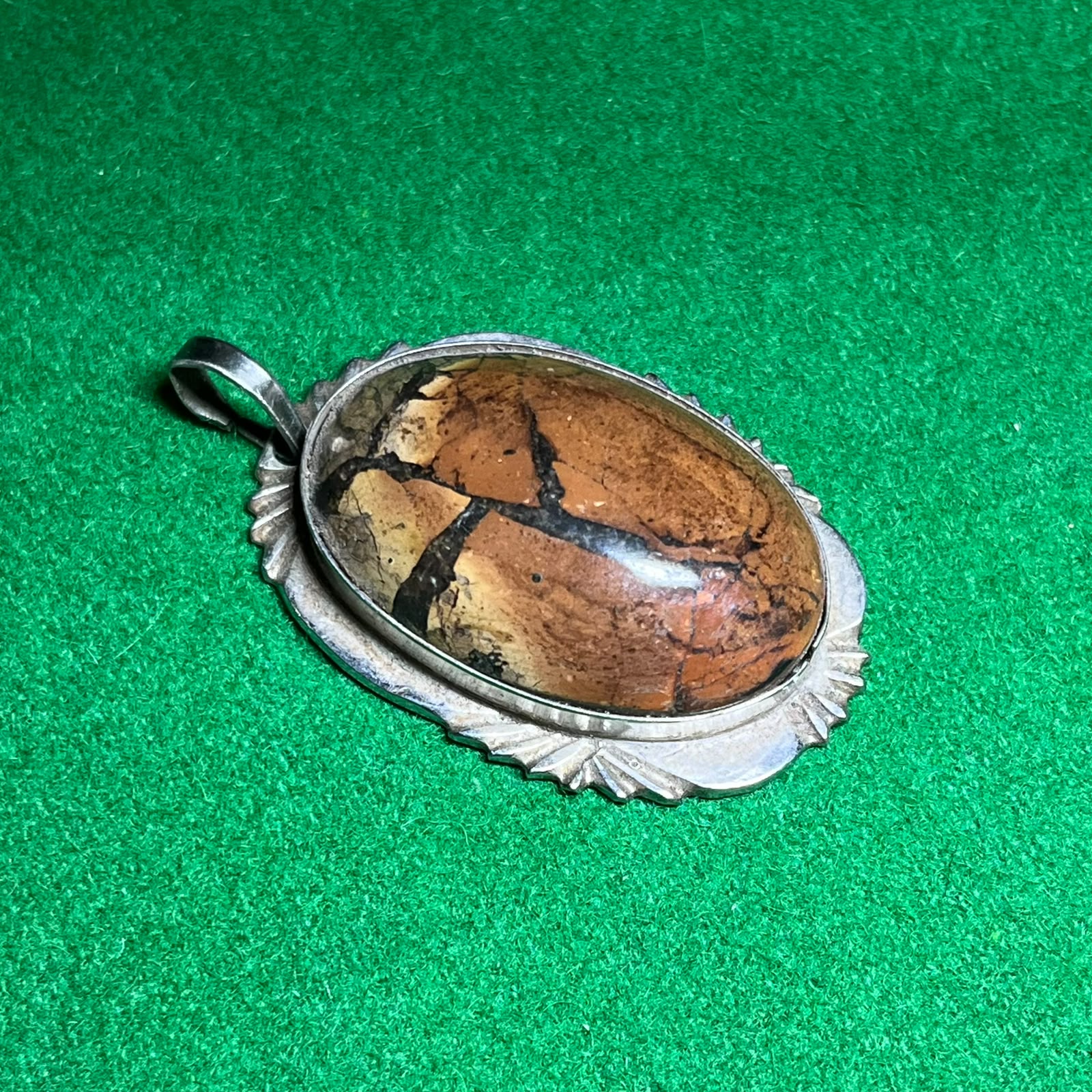 Batu Liontin Sisik Naga Natural
