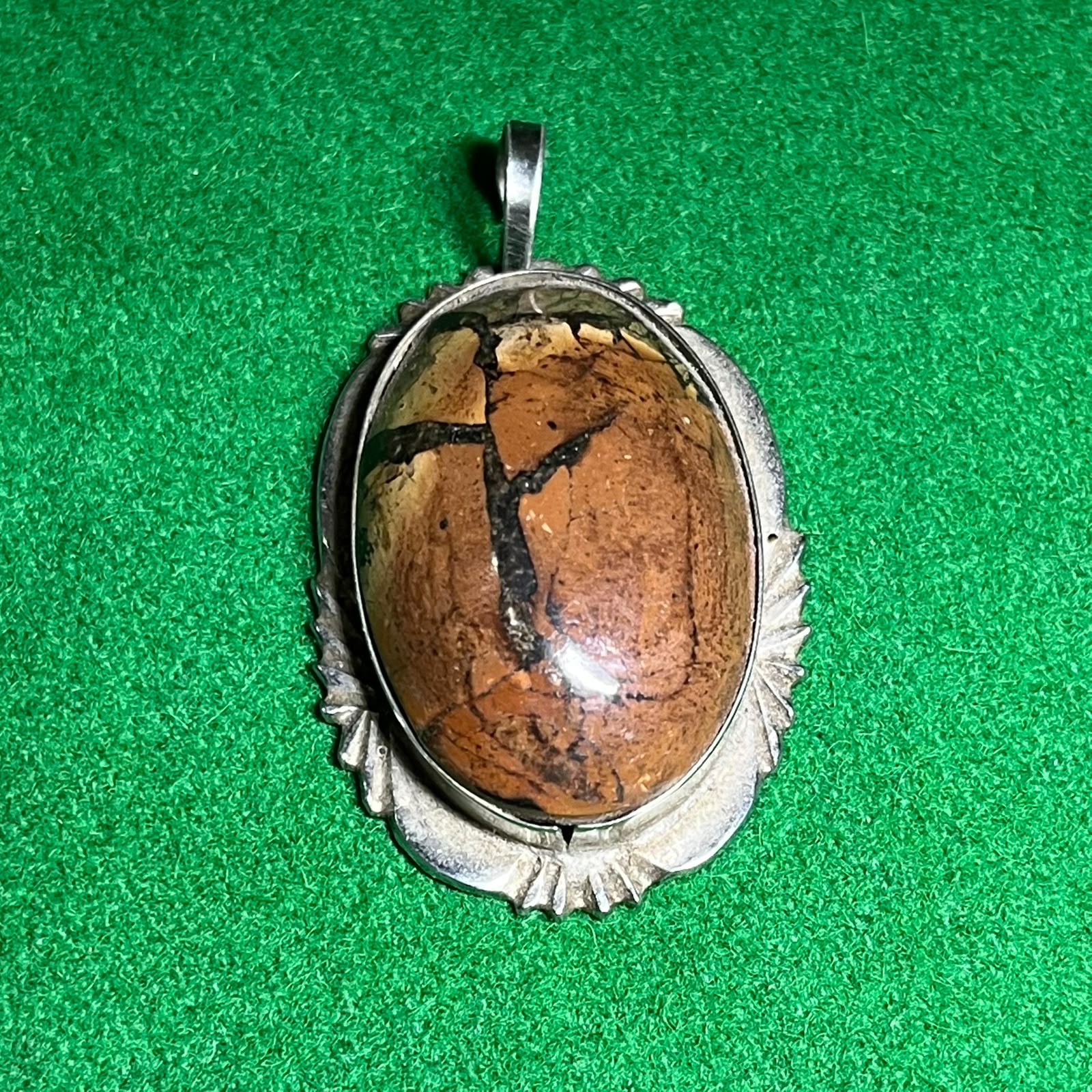 Batu Liontin Sisik Naga Natural
