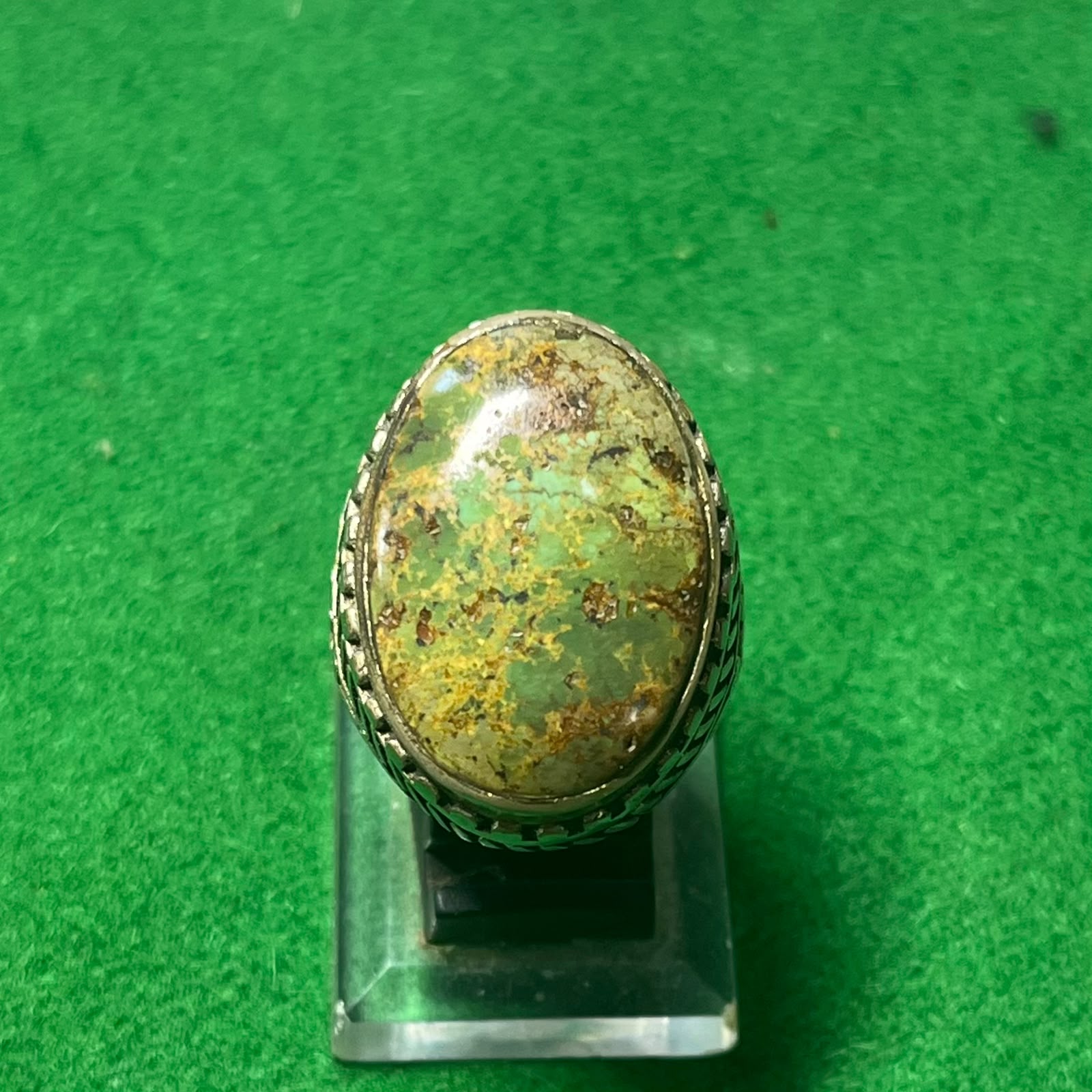 Batu Pirus Hijau Matrix