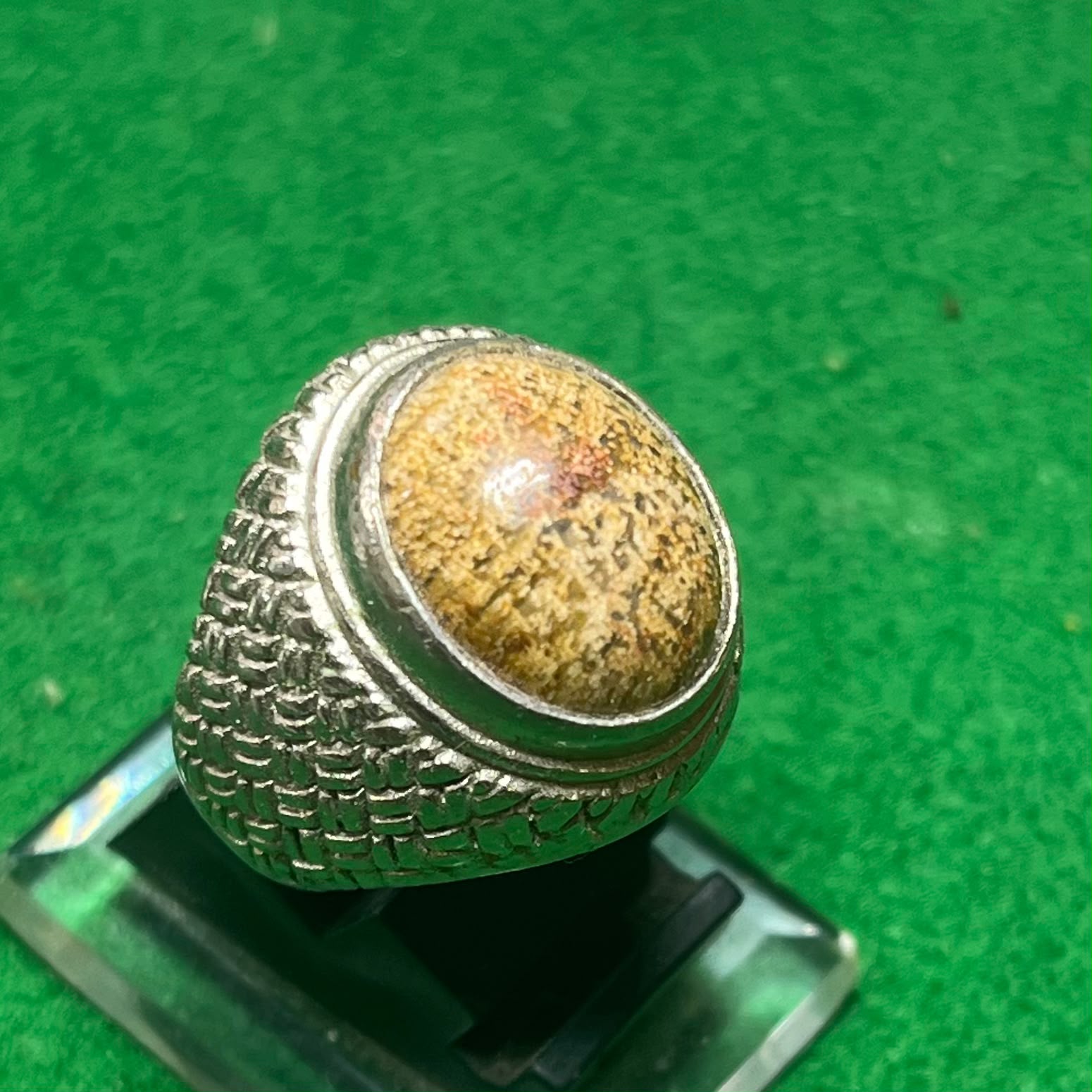 Cincin Fosil Kayu - Petrified Wood