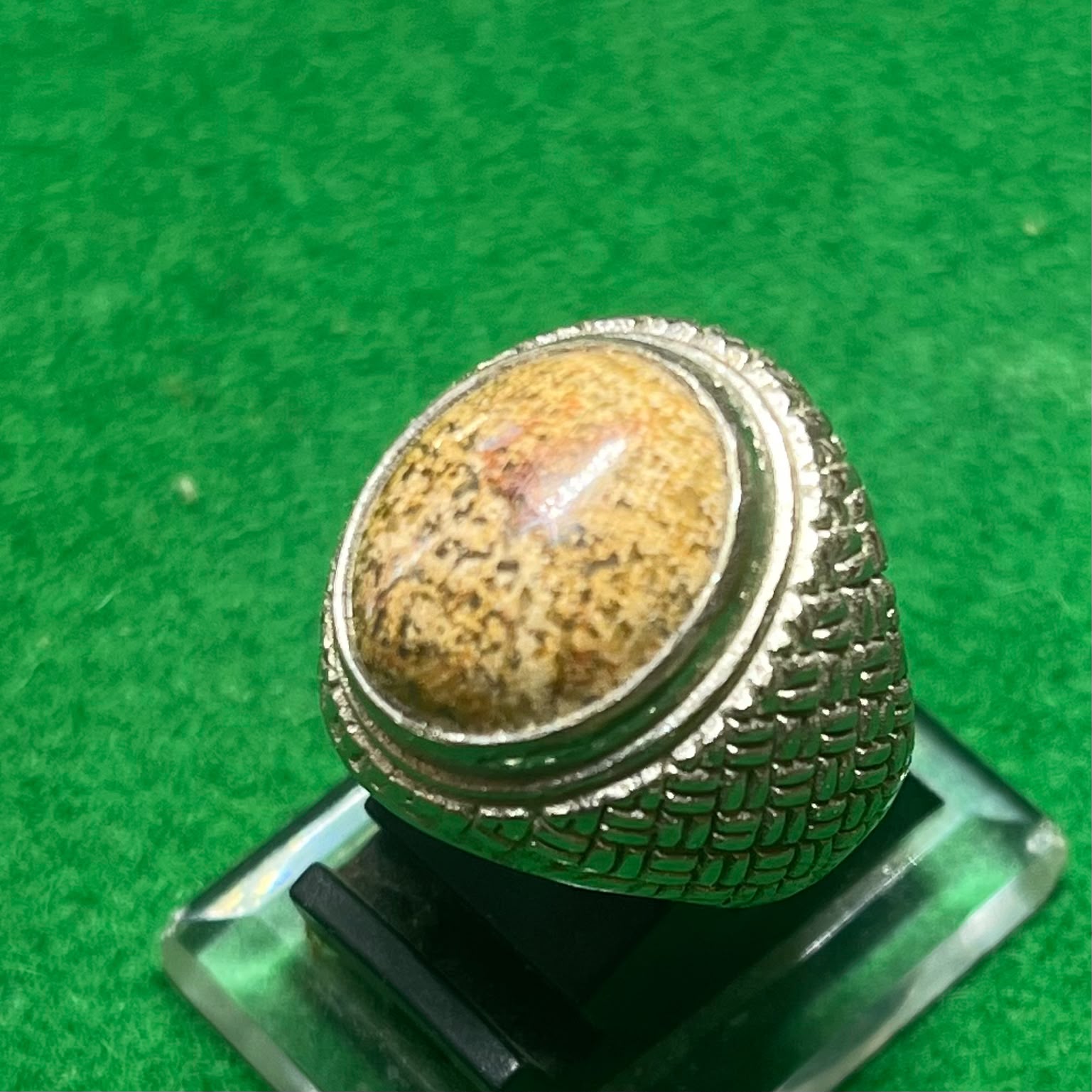 Cincin Fosil Kayu - Petrified Wood