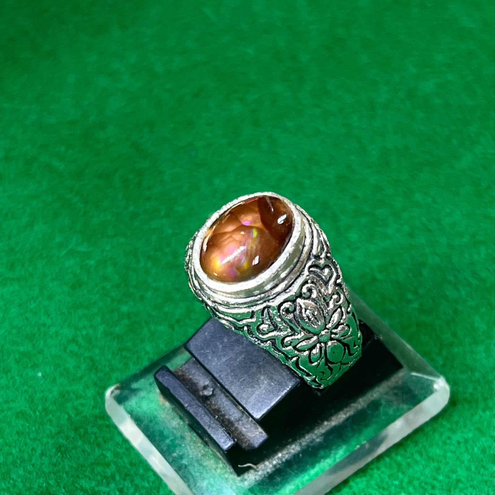 Natural Batu Fire Agate Lawas